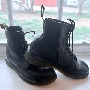 Dr. Martens Black Combat Boots